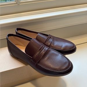 New in Box Jamie Haller Oxblood Loafer Size 39